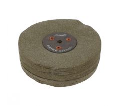 Polijstschijf Cosima groen zacht 125 x 30 mm kunststof kern asgat 6.0 mm Hatho