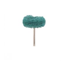 Hangmotorborstel scotch-brite groen met stift
