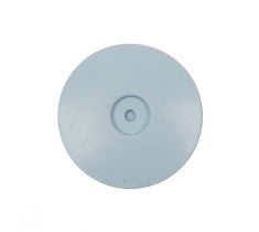 Hangmotorschijf rubber vogeltong 22.0 x 3.5 mm blauw