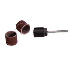 Houder voor schuurbandjes 13.0 x 8.0 mm met stift