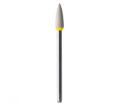 Hangmotorschijf 4.0 x 13.0 mm grijs/geel fijn punt Diapol met diamantpoeder met stift EVE