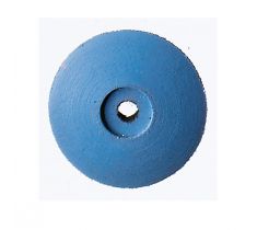 Hangmotorschijf 15.0 x 2.5 mm blauw grof vogeltong Diapol met diamantpoeder zonder stift EVE