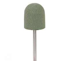 Hangmotorschijf 15.0 x 17.0 mm groen grof/afschuren rond met stift Silicon EVE