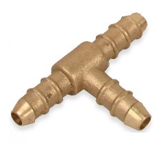 T-stuk voor gasslang 8 mm.