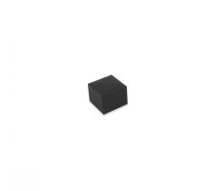 Ringendoosje zwart 50 x 50 x 38 mm 1 ring