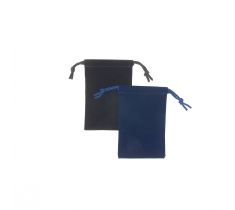 Juwelenzakje zwart fluweel 70 x 95 mm