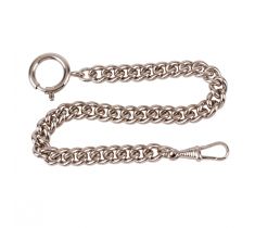 Horlogeketting vernikkeld - gourmet 7.0 mm