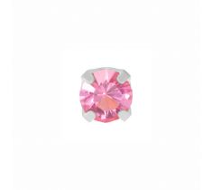 1 paar Inverness 177C schietoorstekers 3.0 mm chaton rose staal
