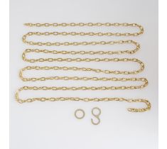 Klokketting 9.90 x 6.90 x 1.50 mm tandafstand 13.8 mm