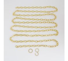 Klokketting 11.30 x 7.70 x 1.80 mm tandafstand 15.4 mm