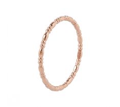 Aanschuifring 1.5 mm eierdraad ringmaat 16.0 - 14 karaat roodgoud