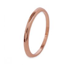 Aanschuifring 1.5 mm vlak/bol/vlak dikte 1.5 mm ringmaat 18.5 - 14 karaat roodgoud