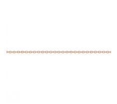 Anker facet plat geslepen 0.9 mm 14 karaat roodgoud
