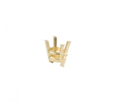 *18K GG DOMINO CHATON CP1 12 X 8 MM