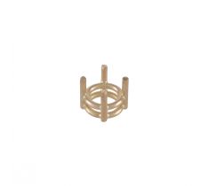 Leicht chaton serie 5 - 3.3 mm 18 karaat roodgoud