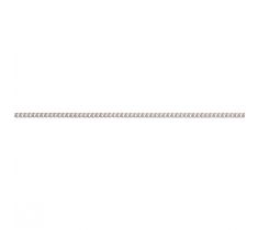 18KRT W/G GOURMET COLLIER 1.0 MM