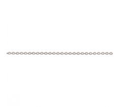 18KRT WG ANKER COLLIER ONGESL.1.0MM