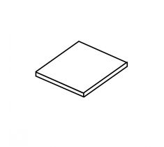 Plaat 0.5 mm messing - 100 x 100 mm