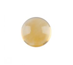 Citrien echt 2.25 mm rond cabochon geslepen