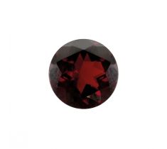 Granaat 2.5 mm rond briljant geslepen