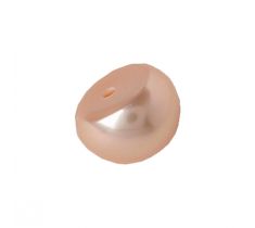 Zoetwaterparel 4.5 - 5.0 mm roze bouton 1-gats
