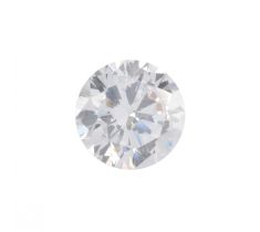 Zirconia 1.1 mm wit rond briljant geslepen