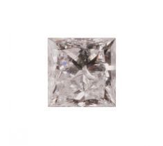 Laboratorium diamant VVS-VS carré princess geslepen ± 2.0 x 2.0 mm