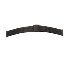 Horlogeband Bear aanzet 20.0 mm band 20.0 mm zwart