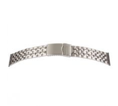 Horlogeband Bear aanzet 20.0 mm band  staal