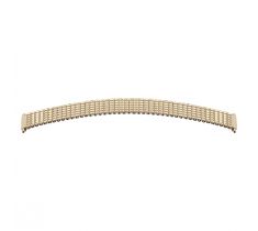 Horlogeband Bear flexibel aanzet 12.0 - 14.0 mm band 12.0 mm verguld