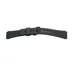 Horlogeband Bear aanzet 18.0 mm band 22.0 - 16.0 mm zwart polyurethaan