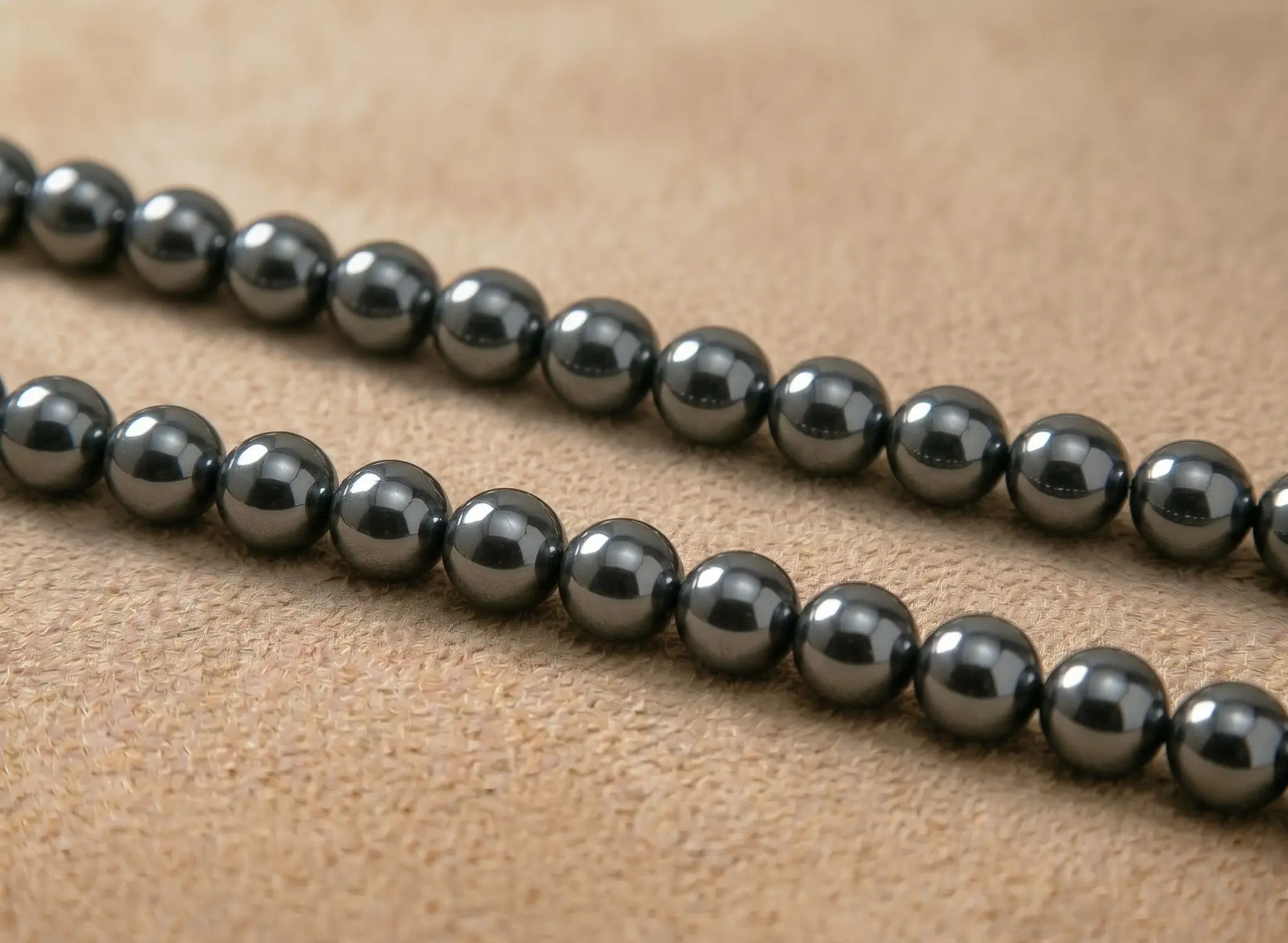 Colliers en hématite