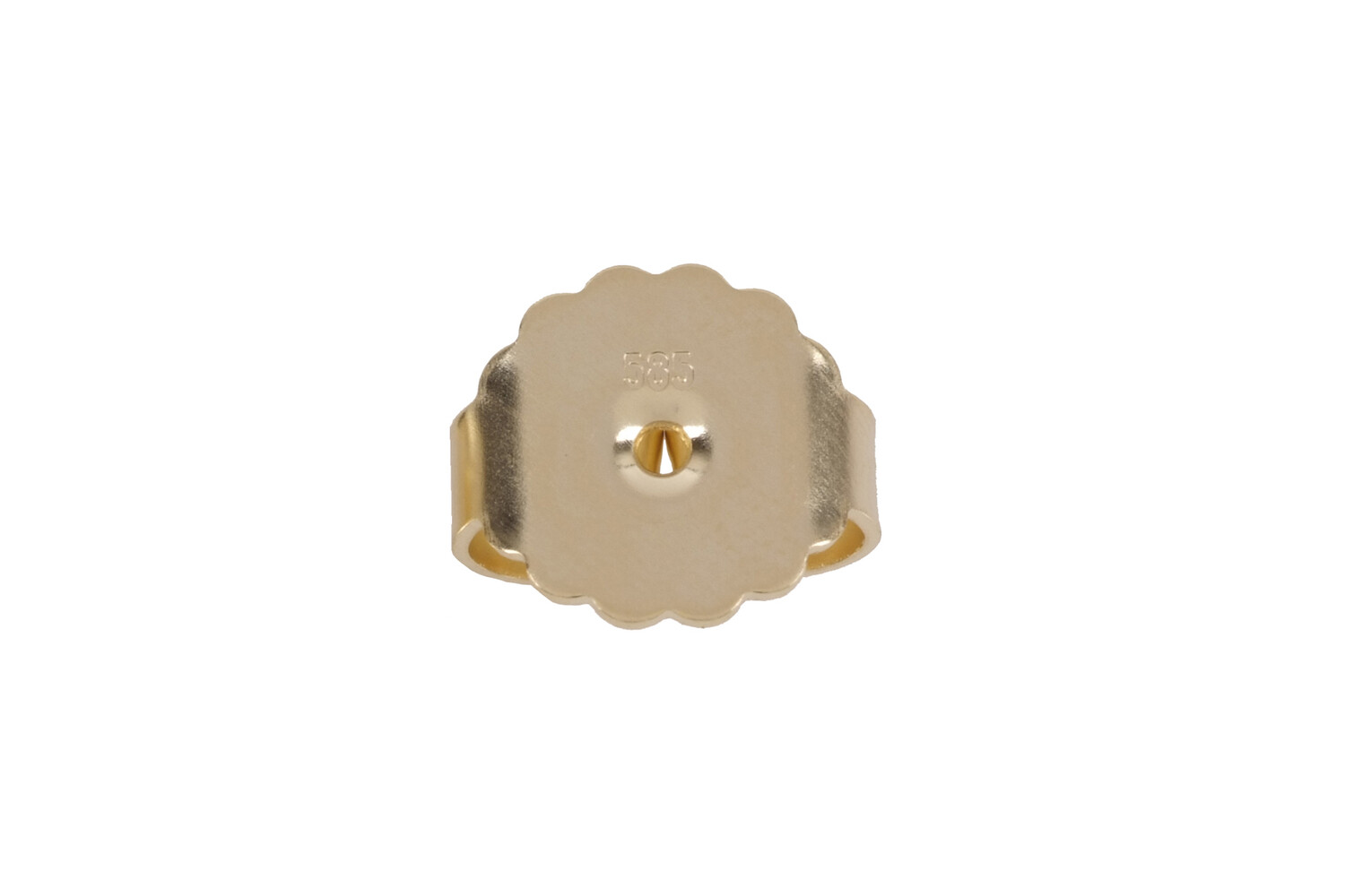 Poussette Belge extra massive or jaune 14 carats