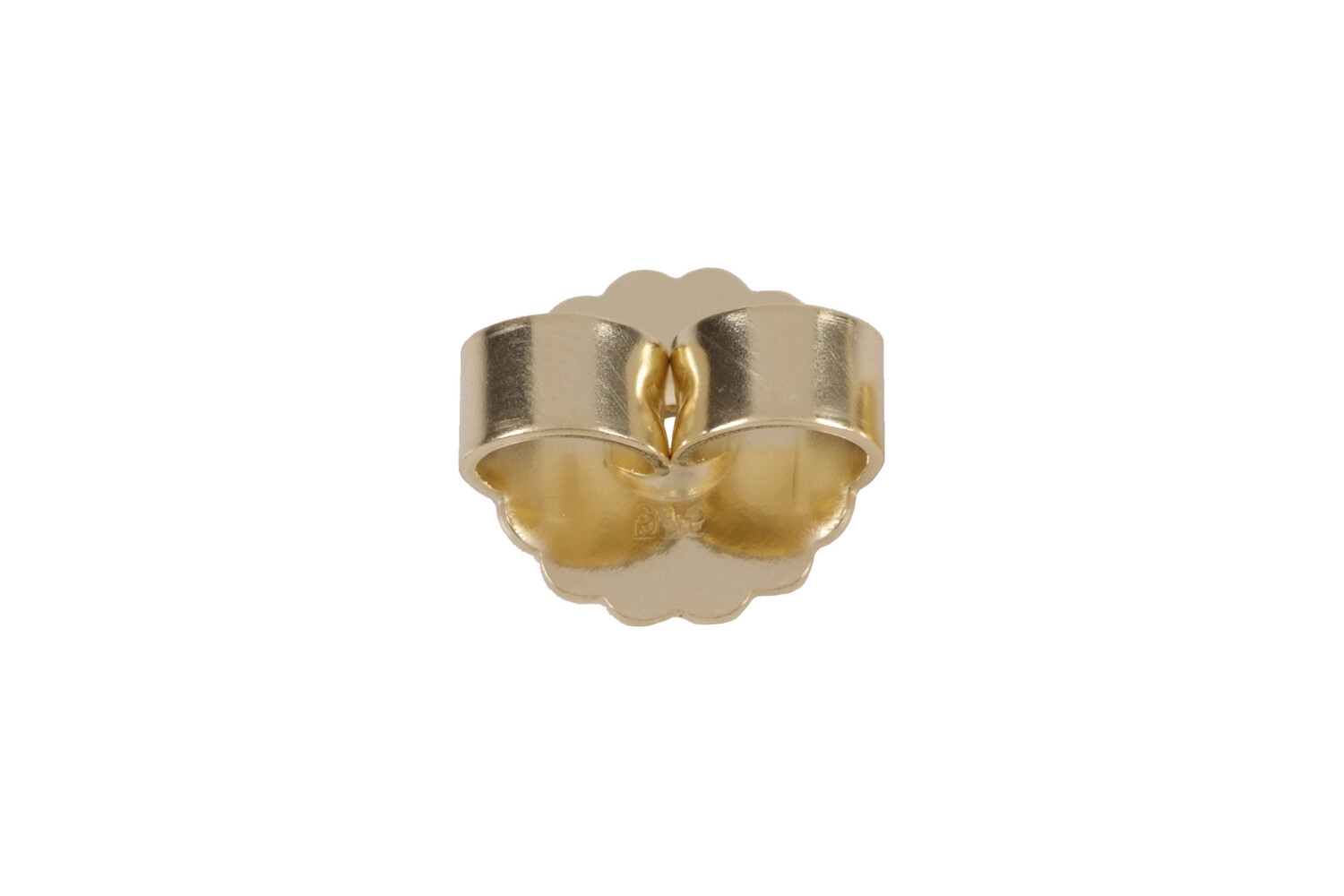Poussette Belge extra massive or jaune 14 carats