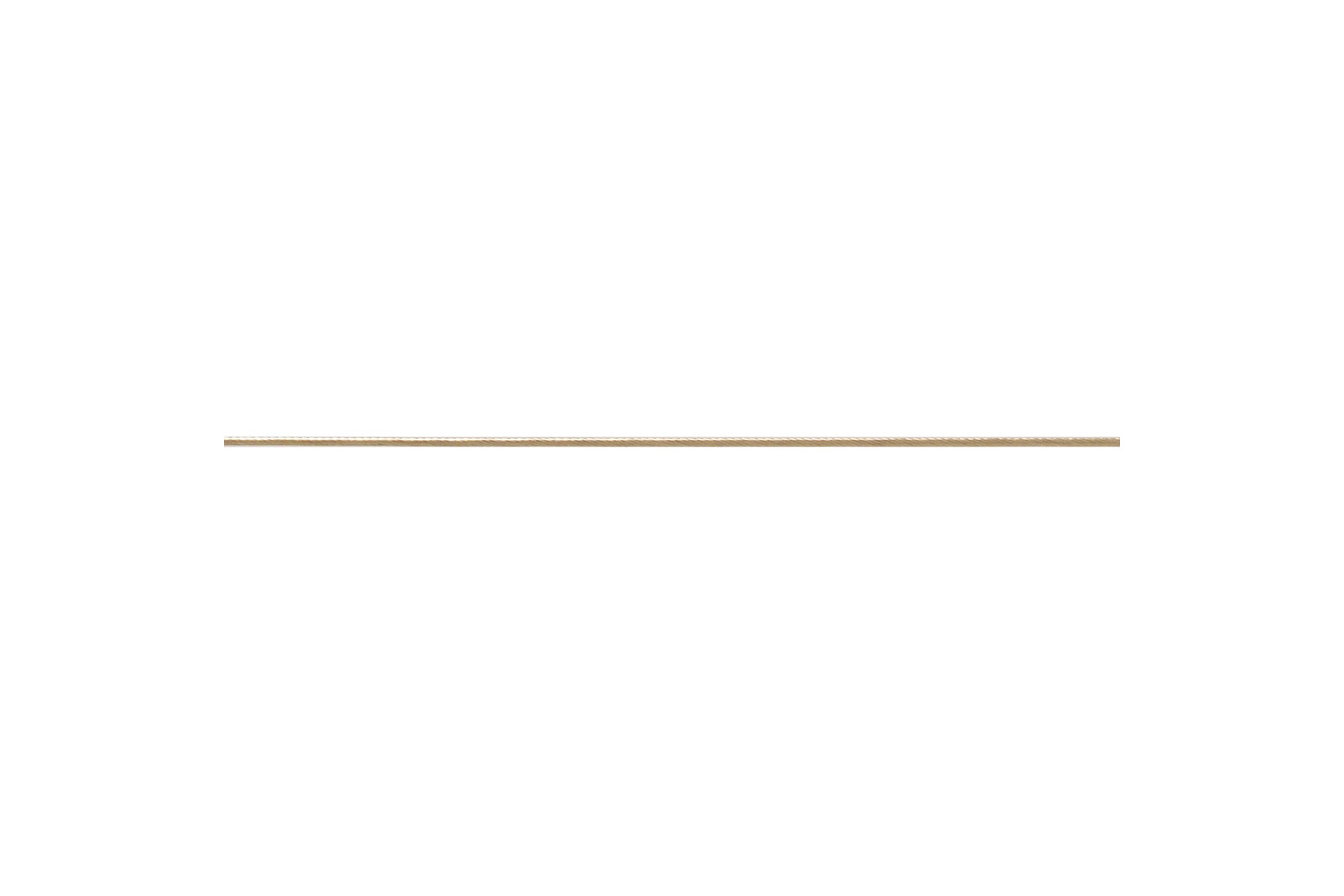 Cable or jaune 14 carats 0.6 mm