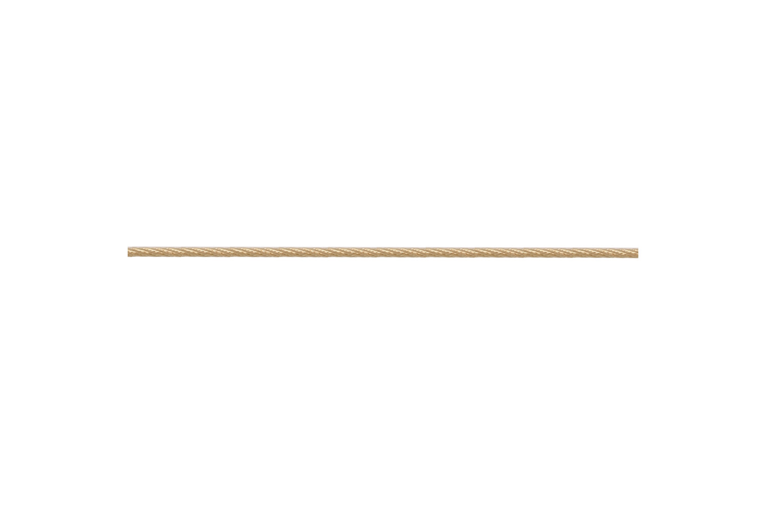 Cable or jaune 14 carats 1.1 mm
