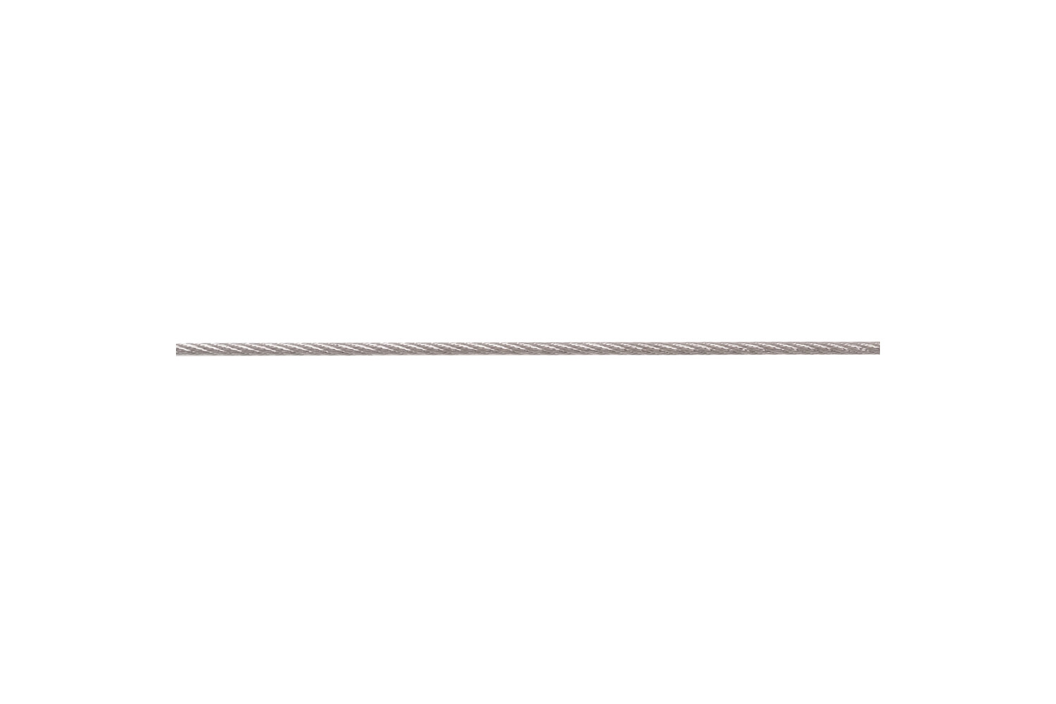 Cable or blanc 14 carats 1.1 mm