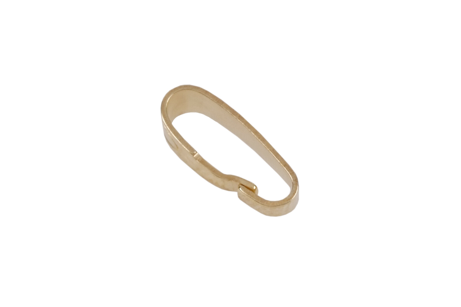 Bélière plaqué or - 10.0 mm