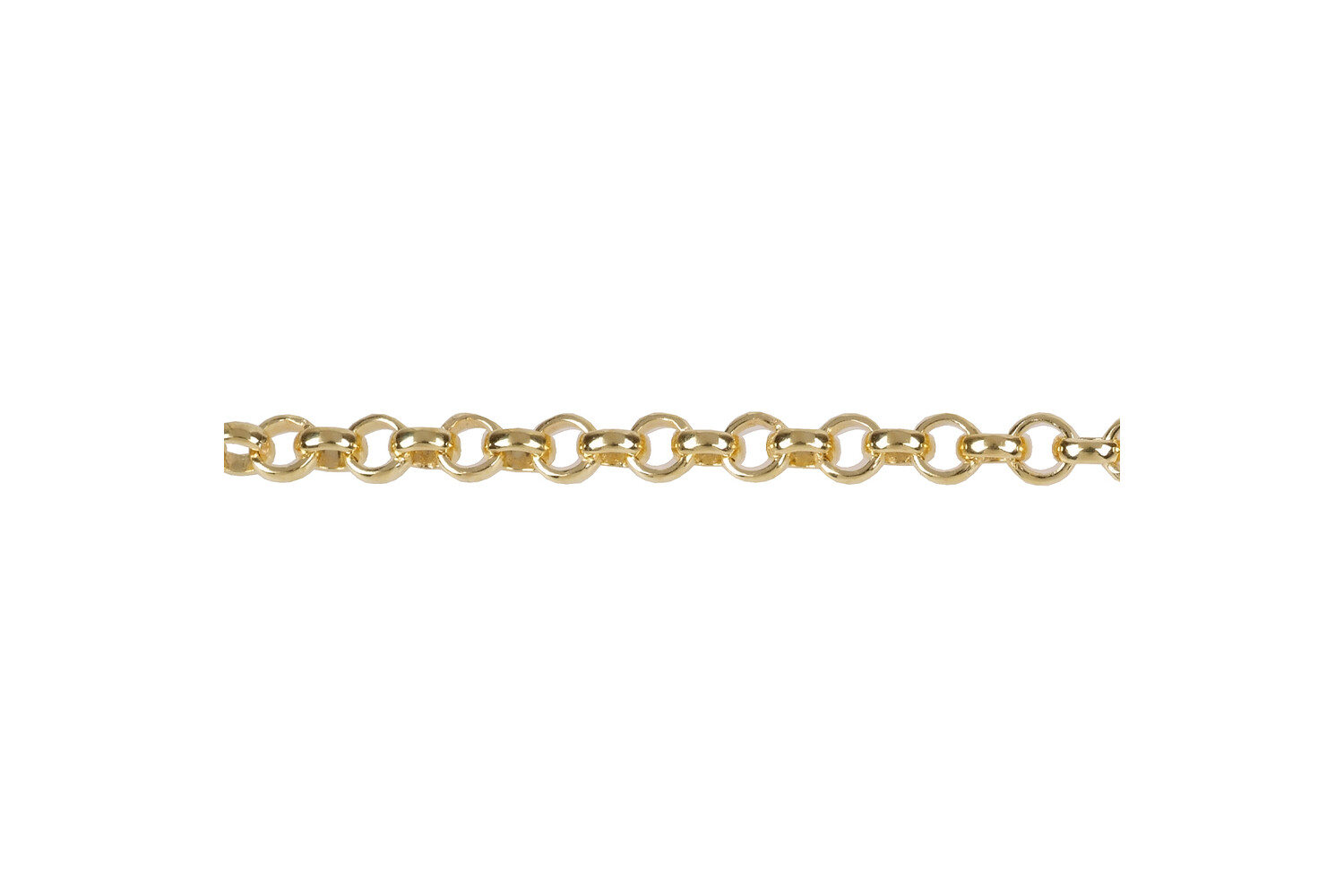 Jasseron collier 4.0 mm doublé