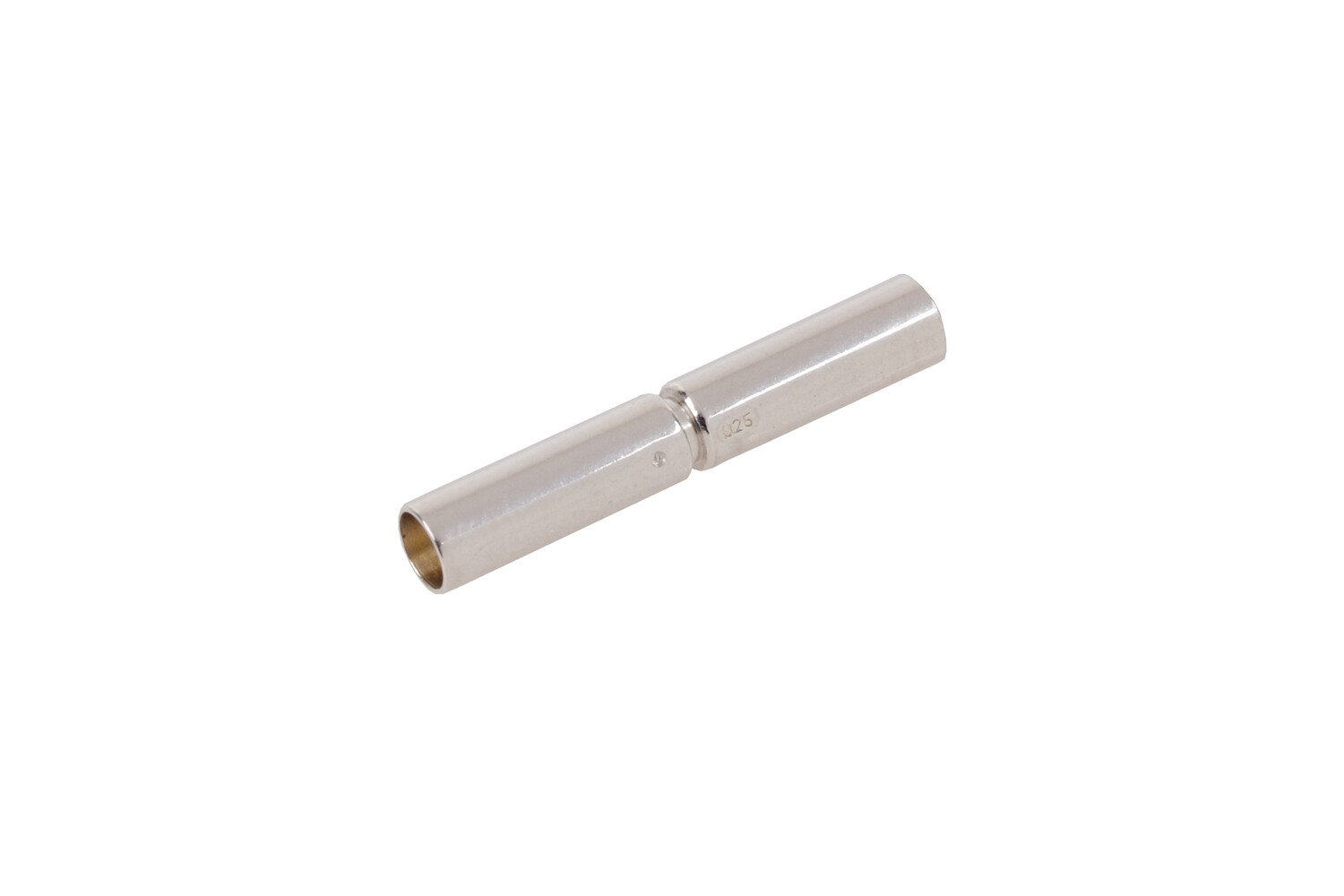 Bajonetsluiting 3.2 mm zilver
