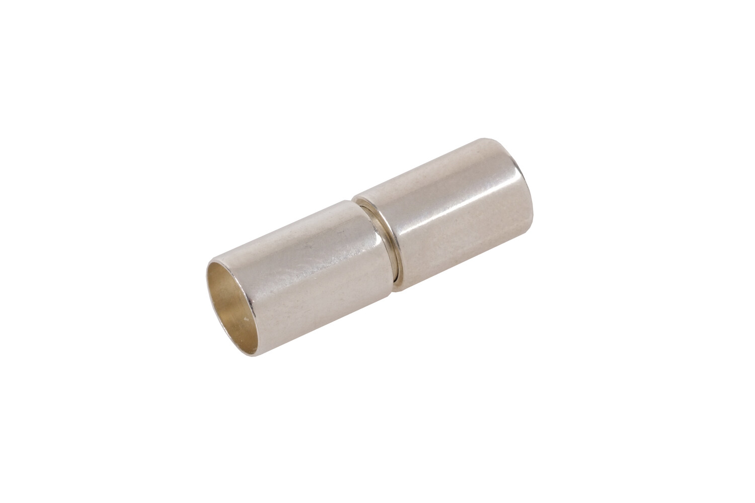 Bajonetsluiting 6.5 mm zilver