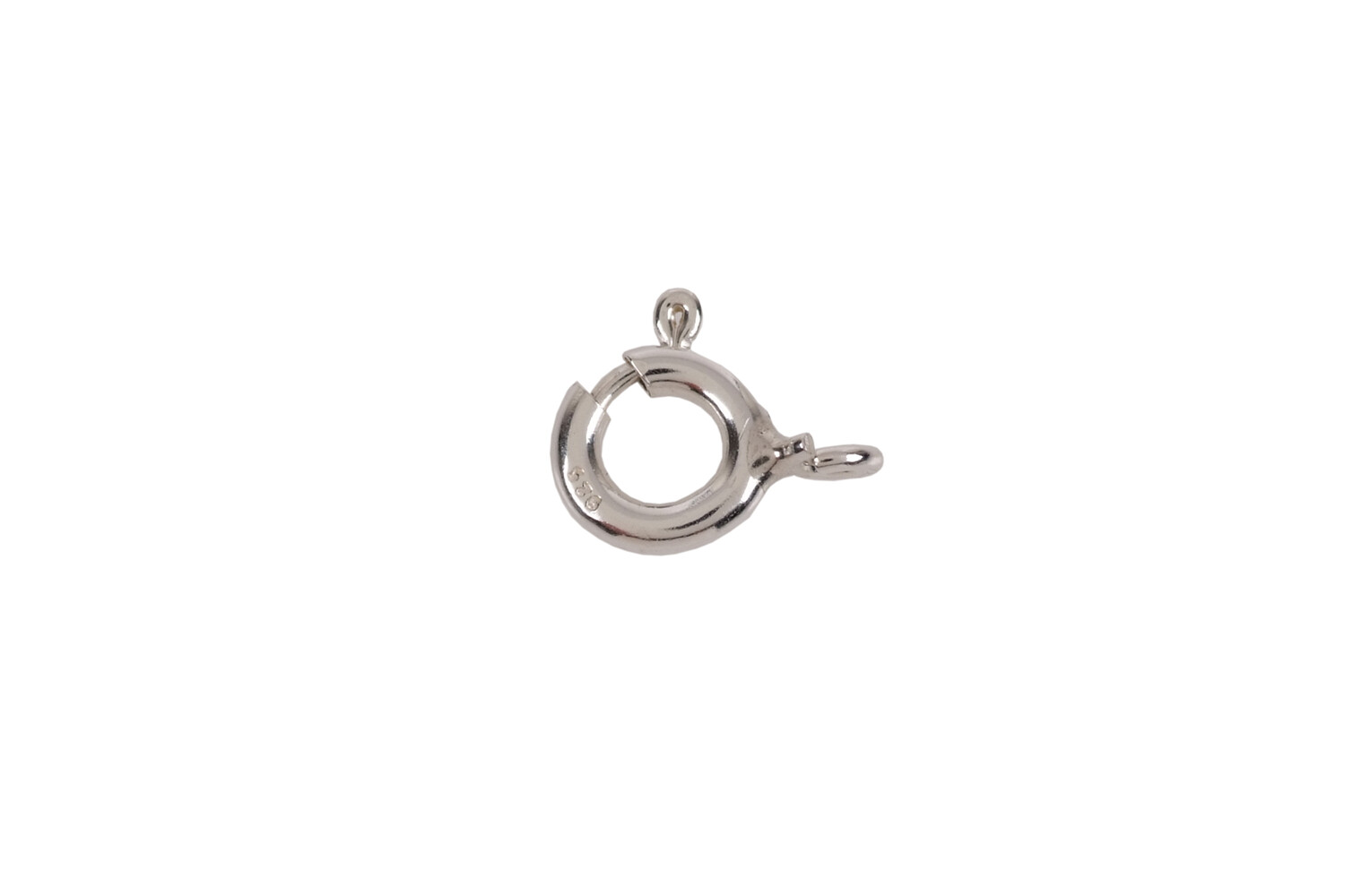 Anneau ressort argent 6.0 mm