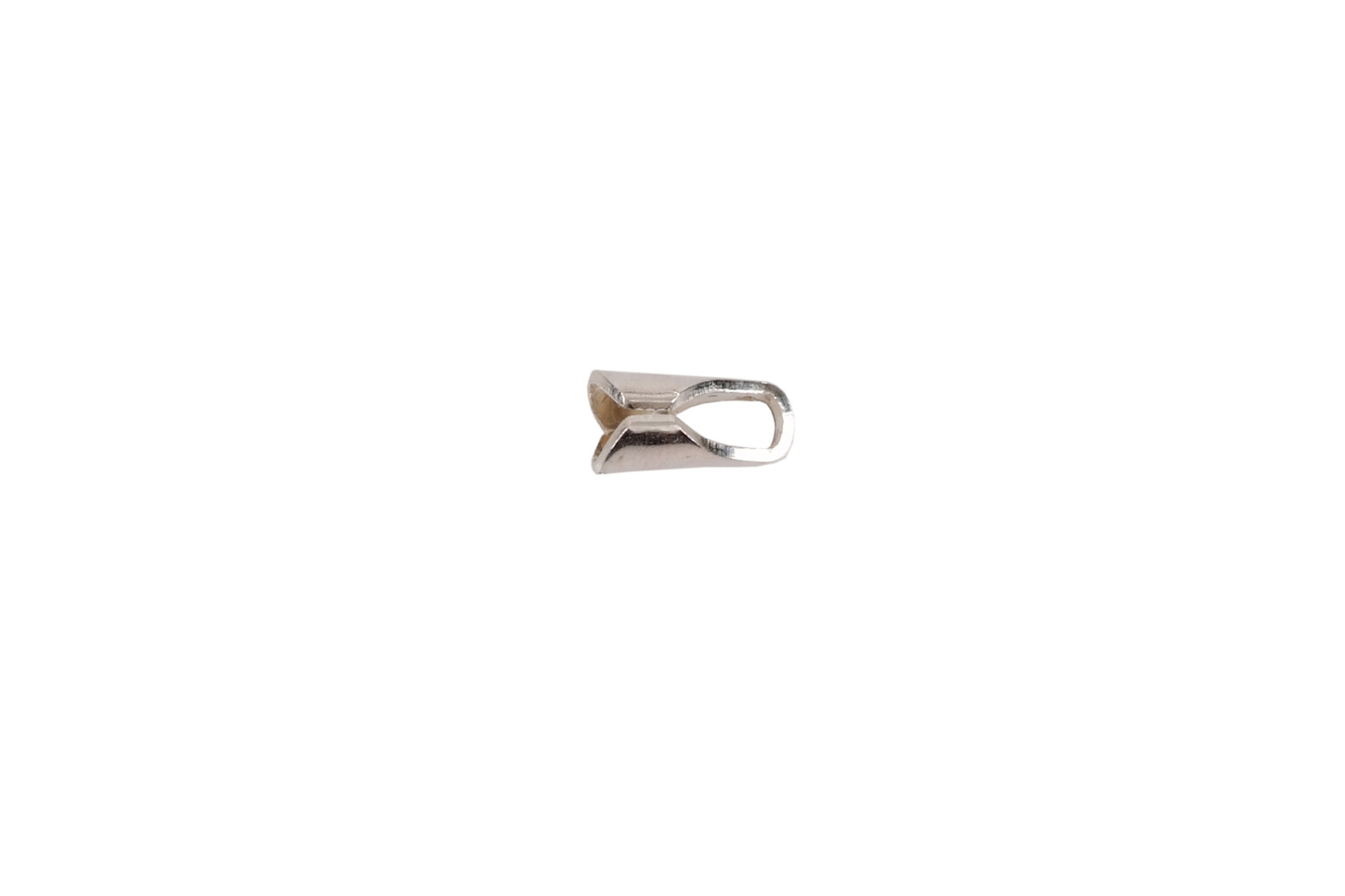 Eindstuk 2.0 mm rond zilver
