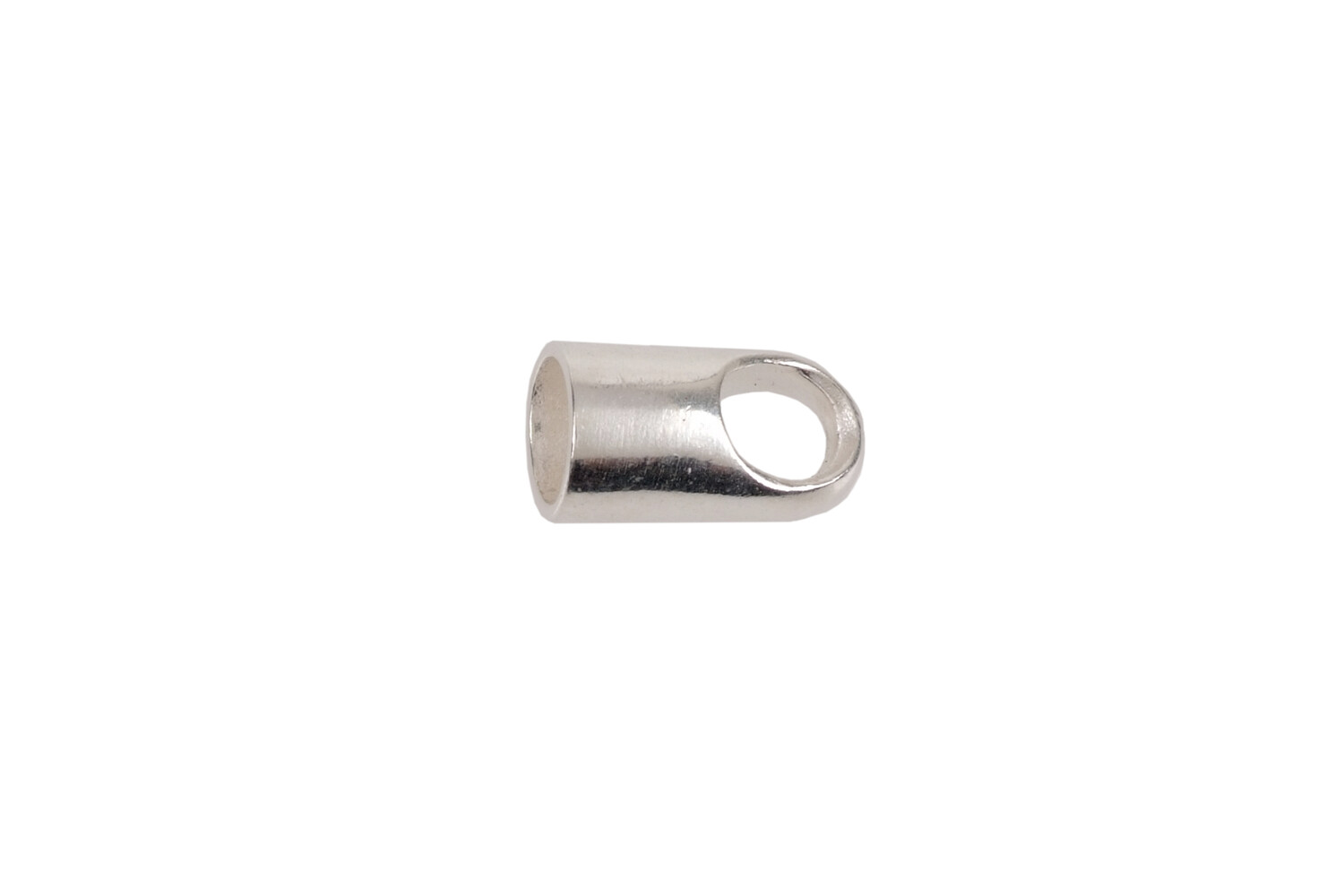 Embout rond argent  4.0 mm