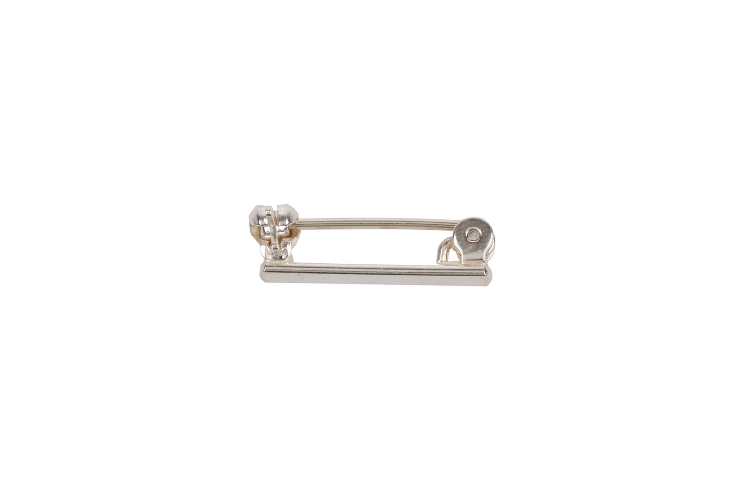 Barrette argent 25.0  mm