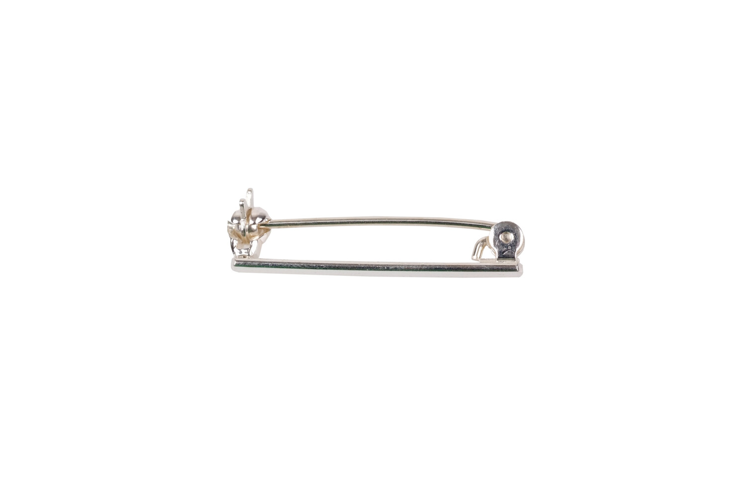 Barette 30.0 mm zilver