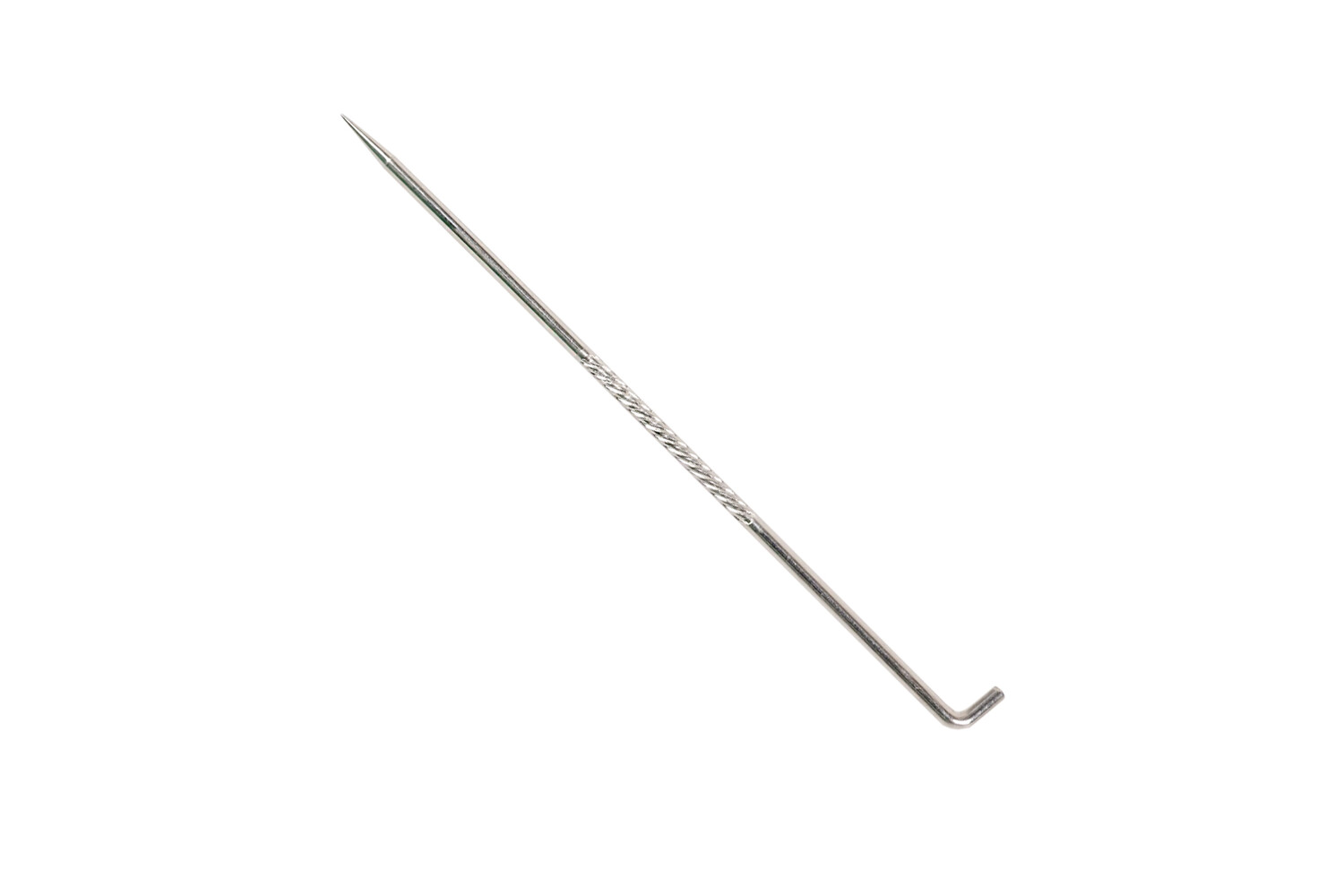 Epingle à cravate courbe argent 55.0 mm