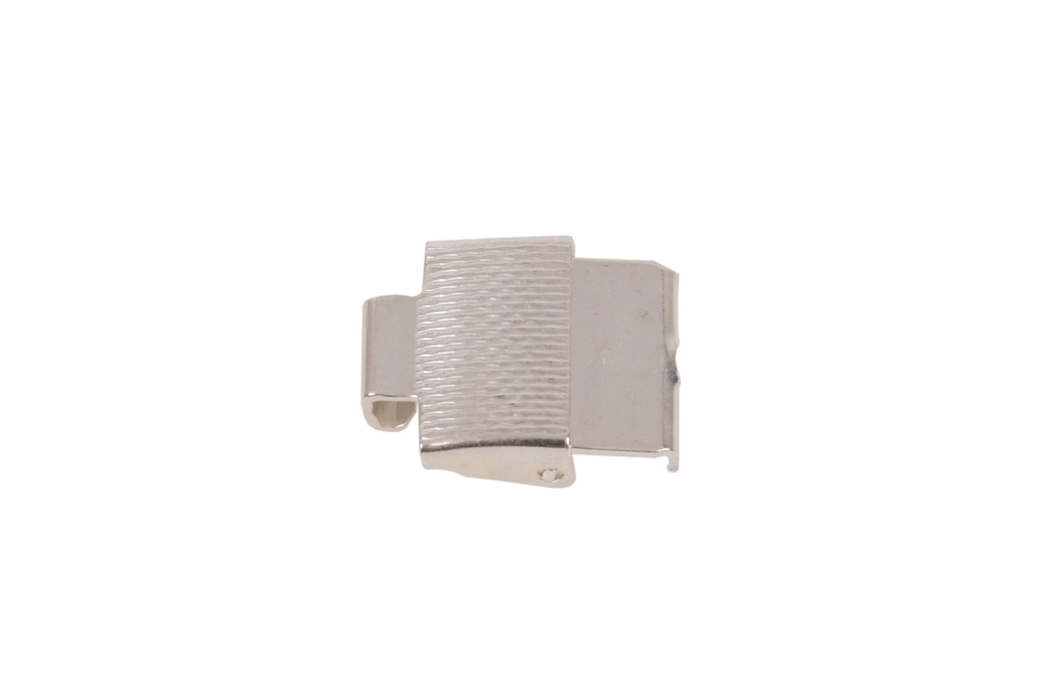 Embout argent travaillé 9.5 mm