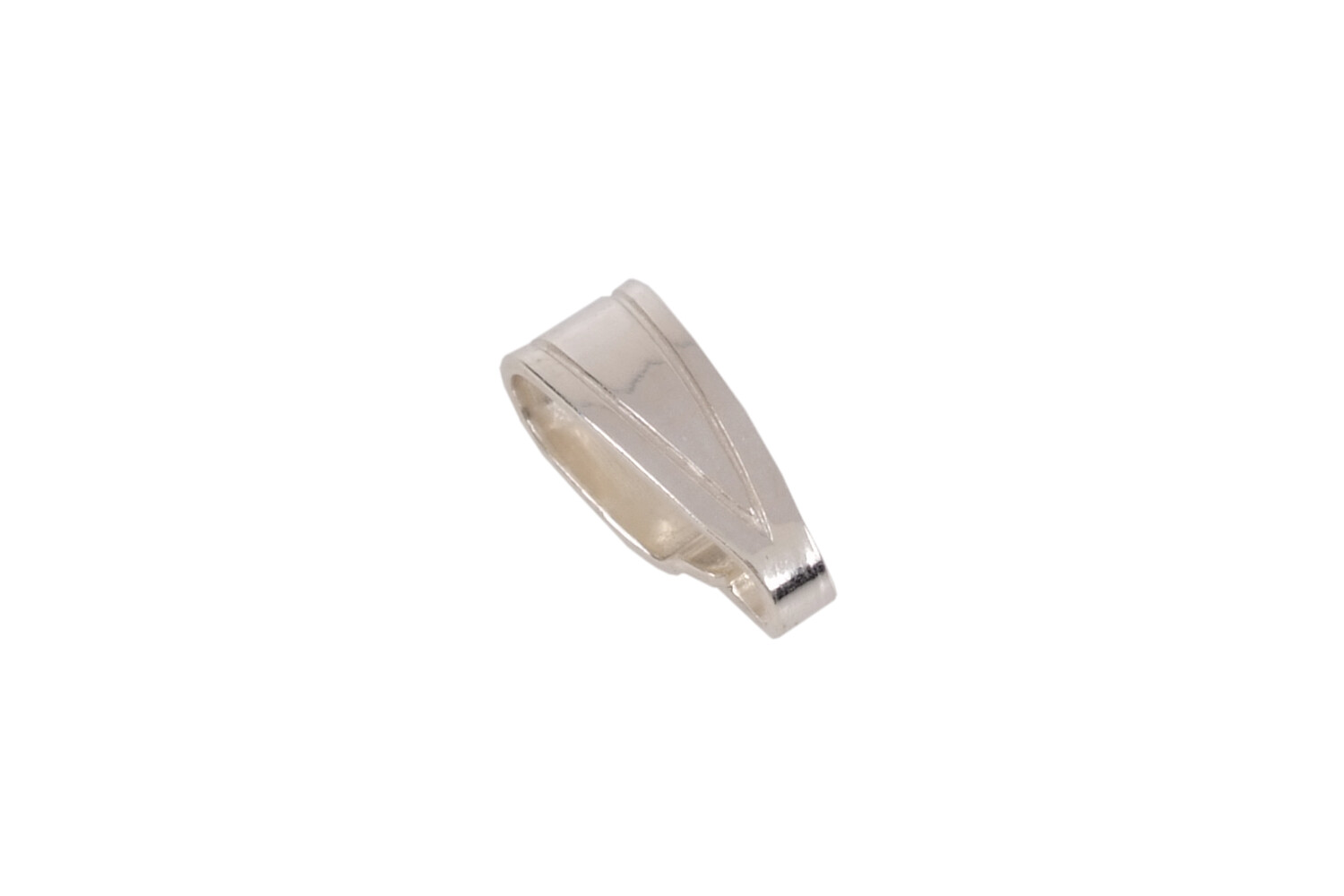 Bélière fine argent 8.0 mm