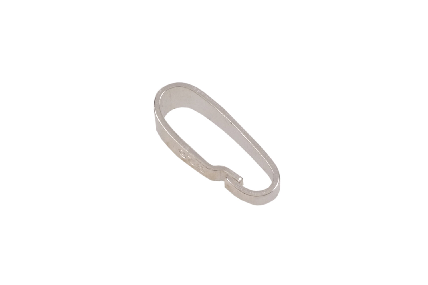 Bélière moyenne argent 10.0 mm